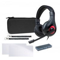 BigBen Essential Pack Nintendo Switch fekete headset csomag