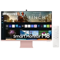 Samsung 32" M8 S32BM80PUU 4K VA pink SMART monitor távirányítóval