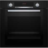 Bosch HRA334EB0 fekete, beépíthető, sütőtér: 71L, grill, légkeverés, hidrolitikus, sütő