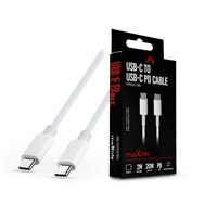 Maxlife TF-0137 Type-C - Type-C 2 m-es vezetékkel PD3.0 - 20W adat- és töltőkábel