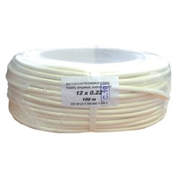 Honnor Security 12x0,22 biztech kábel, 12 eres, 0,22mm2 névleges keresztmetszet, sodrott réz erek, árnyékolt