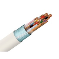 Honnor Security 2+12 eres, biztech kábel, 2x0,5mm2 és 12x0,22mm2 névleges keresztmetszetű, sodrott réz erek, árnyékolt
