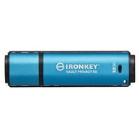 Kingston 32GB USB3.2 IronKey Vault Privacy 50 (IKVP50/32GB) Flash Drive Kingston 32GB USB3.2 IronKey Vault Privacy 50 (IKVP50/32GB) Flash Drive