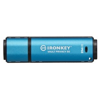 Kingston 256GB USB3.2 IronKey Vault Privacy 50 (IKVP50/256GB) Flash Drive