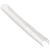 Fellowes 12 mm 81-100 laphoz fehér, fémspirál