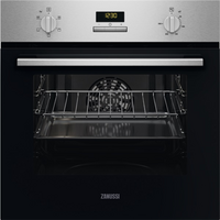 Zanussi ZOHEC2X2 inox, beépíthető, sütőtér: 65L, grill, légkeverés, sütő