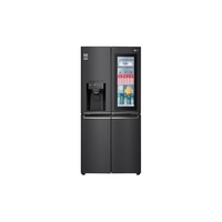 LG GMX844MC6F fekete, Side-by-Side, Hűtő:288L, Fagyasztó:220L, No frost hűtőszekrény