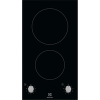 Electrolux LHR3210CK fekete, beépíthető, elektromos üvegkerámia, főzőzóna: 2, beépíthető méret: 27cm, főzőlap