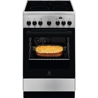 Electrolux LKR560000X inox, szabadonálló, kerámialapos, elektromos, főzőzóna: 4, sütő:54L, grill, tűzhely