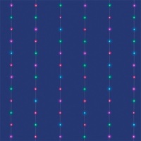 Somogyi LEDS120CV-2 iSparkle 120 LED/RGB/SMART/IP44 micro LED-es karácsonyi fényfüggöny