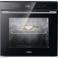Whirlpool W7 OS4 4S1 P BL fekete, beépíthető, sütőtér: 73L, grill, légkeverés, pirolitikus, sütő