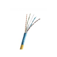 Legrand 632746 Cat6A árnyékolt (F/UTP) 2x4 érpár (AWG24) PVC sárga Eca 500m-kábeldob Linkeo C fali kábel