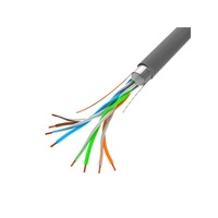 Lanberg LCF5-11CU-0305-S Cat.5e F/UTP AWG24 Eca PVC 305m árnyékolt szürke fali kábel