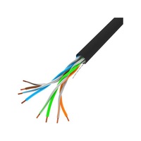 Lanberg LCU5-12CU-0305-BK Cat.5e UTP AWG24 PVC CU 305m árnyékolatlan fekete fali kábel