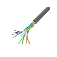 Lanberg LCU6-11CU-0305-S Cat.6 UTP AWG24 Eca PVC 305m árnyékolatlan szürke fali kábel