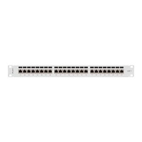 Lanberg PPS7-1024-S 19" 1U 24port Cat.7 FTP árnyékolt szürke patch panel