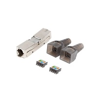 Lanberg PL2SA-6000TL Cat.6A FTP szerszám nélküli szerelhető toldó