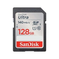 Sandisk 00215416 128GB SD Ultra (SDXC Class 10 UHS-I U1) memóriakártya
