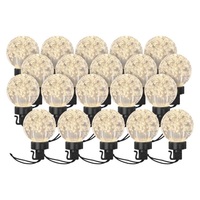 Emos DCPW07 20x party égő, 7,6 m, kültéri és beltéri, meleg fehér LED fényfüzér