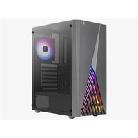Aerocool Delta RGB fekete (táp nélküli) ablakos ATX ház Aerocool Delta RGB fekete (táp nélküli) ablakos ATX ház