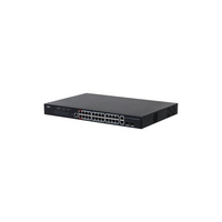 Dahua PFS4226-24GT-230 24x 10/100(HighPoE(1,2)/PoE/PoE+ 230W)+2x gigabit/SFP combo uplink menedzselhető PoE switch