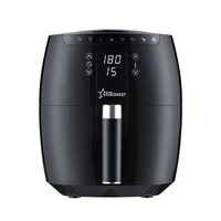 STARCREST SFR-3500 fekete 3,5 L forrólevegős sütő