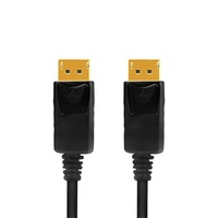 Logilink CD0101 2m DisplayPort apa-apa 4K/60Hz fekete kábel