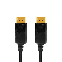 Logilink CD0101 2m DisplayPort apa-apa 4K/60Hz fekete kábel