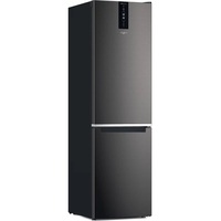 Whirlpool W7X 94T KS fekete, alulfagyasztós, Hűtő:263L, Fagyasztó:104L, Total No frost hűtőszekrény