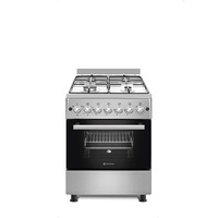 Novacook F6B40EF INX inox kombinált tűzhely