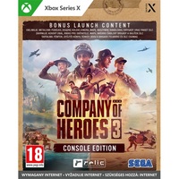 Company of Heroes 3: Console Edition Xbox Series játékszoftver