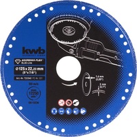 KWB 49720540 PROFI BLUE-LINE AGGRESSO-FLEX TCG 125x22,23x3,0x1,2 mm vágótárcsa