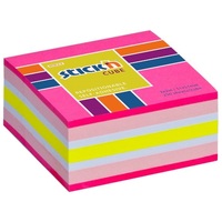 Stick`N 51x51 mm 250 lap neon pink mix öntapadó kockatömb