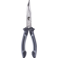 KWB 49382610 PROFI CrV BENT LONG NOSE PLIERS 200 mm hajlított végű kúpos rádió-telefon fogó