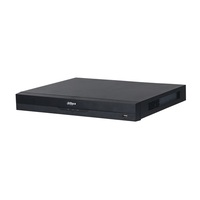 Dahua NVR5232-8P-EI /32 csatorna/H265+/384 Mbps rögzítés/AI/2x Sata/8x PoE/WizSense hálózati rögzítő(NVR)