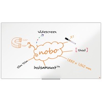 Nobo Impression Pro 188x106cm széles képarányú acél mágneses fehértábla