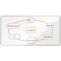 Nobo Premium Plus 200x100cm zománcozott mágneses fehértábla