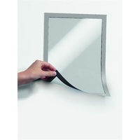 Durable Duraframe Magnetic A4 5db/csomag ezüst infokeret