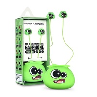 Haffner PT-6633 Jellie Monsters zöld fülhallgató
