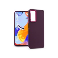 Haffner PT-6689 Xiaomi Redmi Note 11 Pro/11 Pro 5G bíbor szilikon hátlap