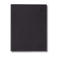 Period Standard B5 fekete műbőr tárgyalási napló