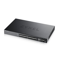 ZyXEL XGS2220-30F 24xGbE SFP 2x10mG RJ45 LAN 4x10GbE SFP+ port L3 menedzselhető switch