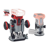 Einhell 4350410 PROFESSIONAL PXC TP-RO 18 Set Li BL - Solo akkus felsőmaró és élmaró