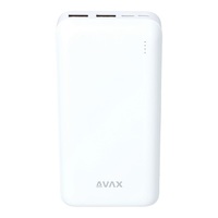 Avax PB201W LIGHTY 20000mAh fehér power bank