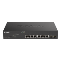 D-Link DGS-1100-10MPV2/E 8port GbE LAN 2x GbE SFP port PoE Smart switch