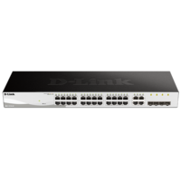 D-Link DGS-1210-24/E 24port GbE LAN 4x GbE RJ45/SFP Combo port Smart switch