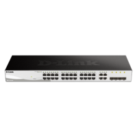 D-Link DGS-1210-28/E 24port GbE LAN 4x GbE RJ45/SFP Combo port Smart switch