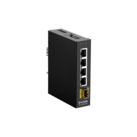 D-Link DIS-100G-5SW 4x GbE LAN 1x GbE SFP port nem menedzselhető ipari switch