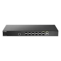 D-Link DXS-1210-12SC/E 10x 10GbE SFP+ 2x 10GbE SFP+/10G Base-T combo port L2 smart menedzselhető switch