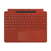 Microsoft Surface Pro Signature US ENG piros billentyűzet + érintőceruza
